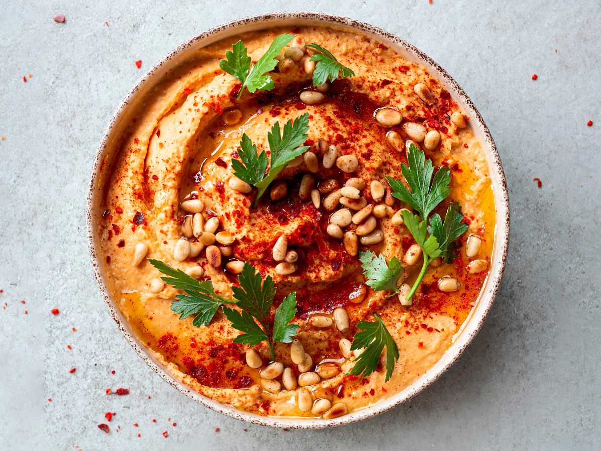 Hummus - Süßkartoffel & Chili Rezept