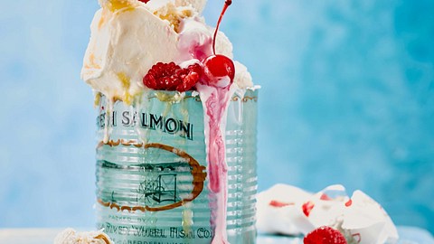 Ice Cream-Sunday „Frozen Yoghurt” Rezept - Foto: House of Food / Bauer Food Experts KG