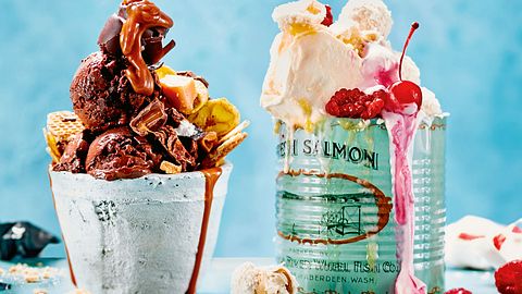Icecream-Sunday „Frozen Yoghurt” Rezept - Foto: House of Food / Bauer Food Experts KG