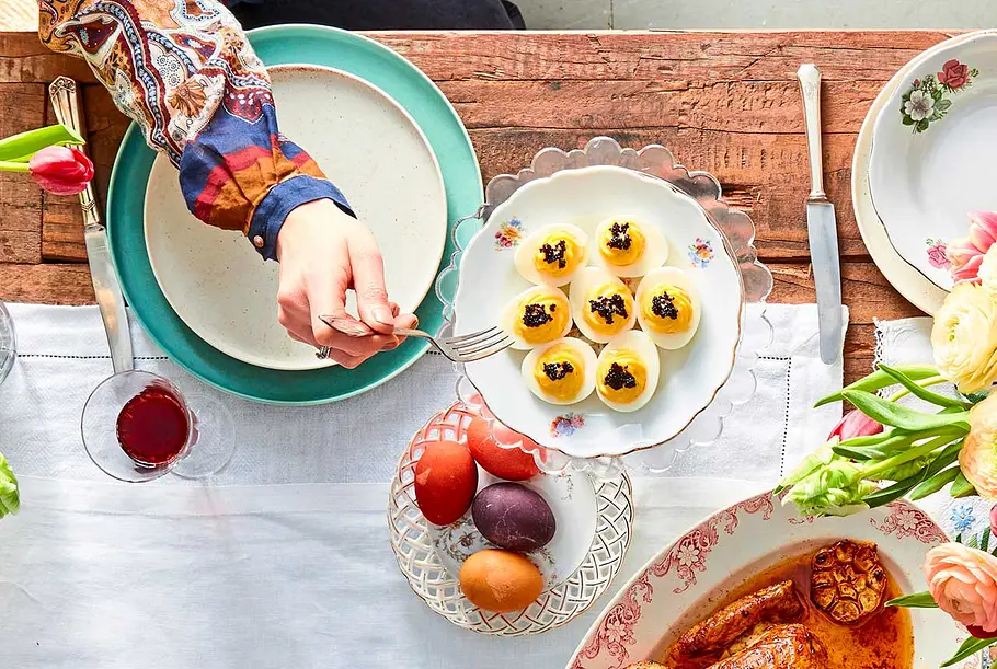 Immer dabei: Gefüllte Eier Rezept Immer dabei: Gefüllte Eier Rezept