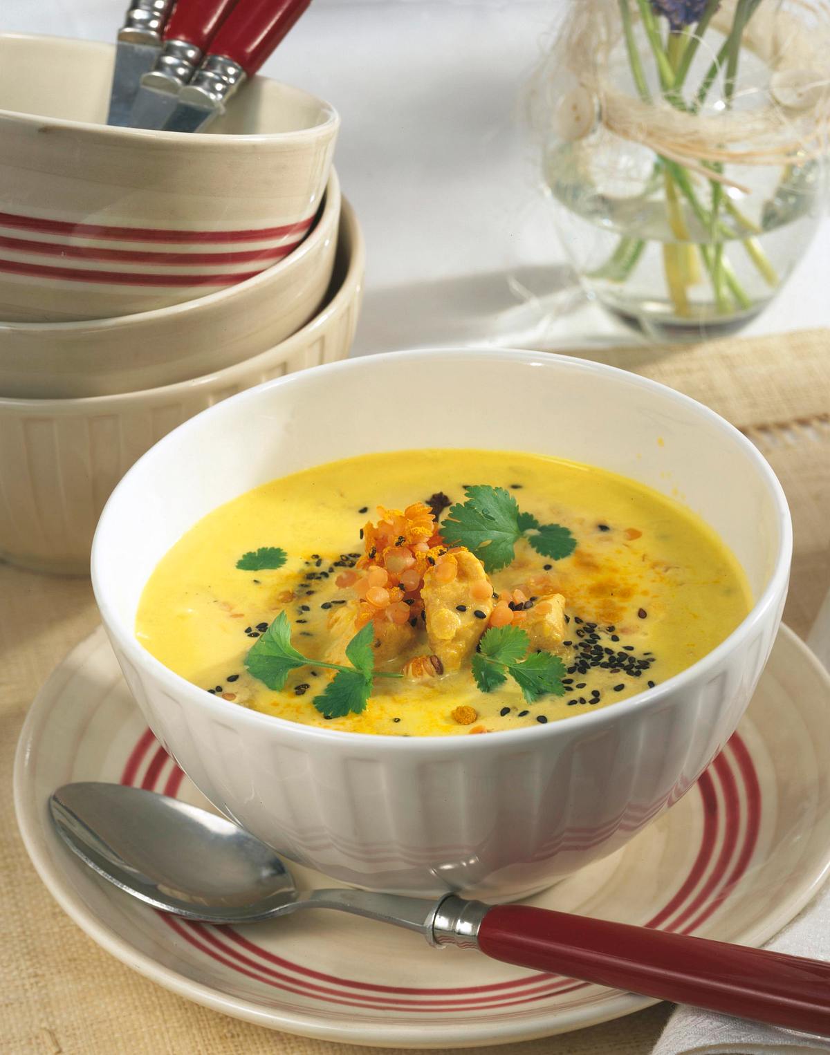 Indische Currysuppe Rezept