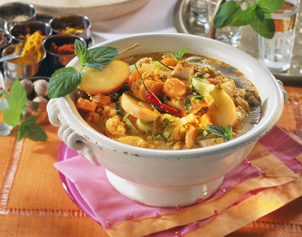 Indische Linsensuppe Rezept