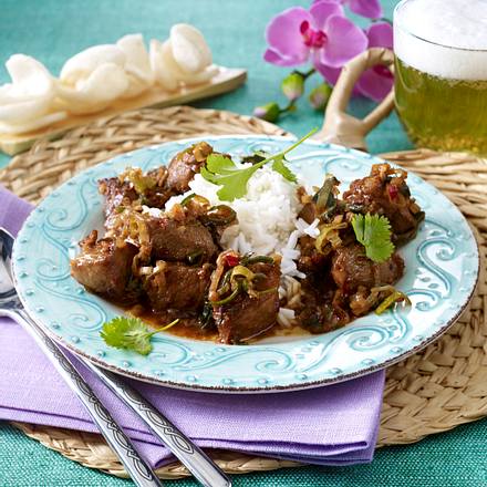 Indonesisches Schweinegulasch Rezept Indonesisches Schweinegulasch Rezept