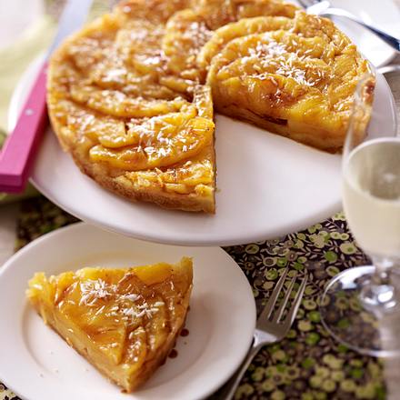 Ingwer-Ananas Tarte Rezept Ingwer-Ananas Tarte Rezept