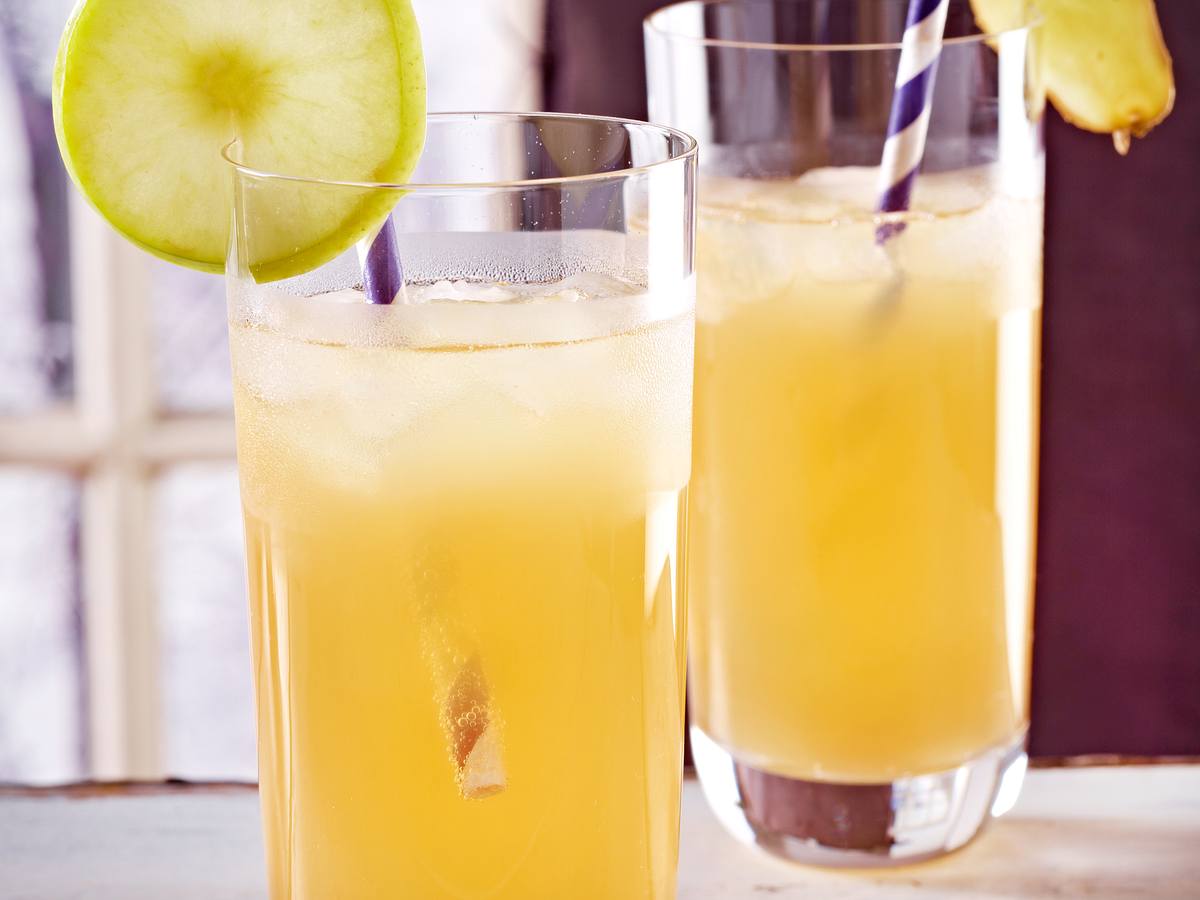 Ingwer-Apfel-Drink Rezept