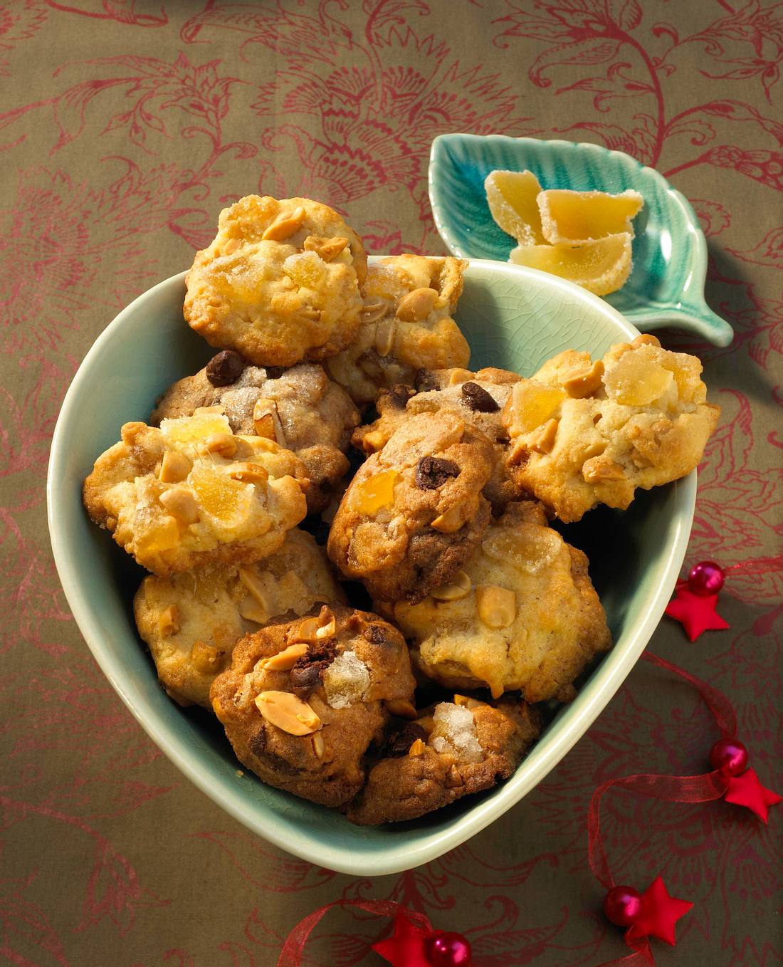 Ingwer-Erdnuss-Cookies Rezept | LECKER