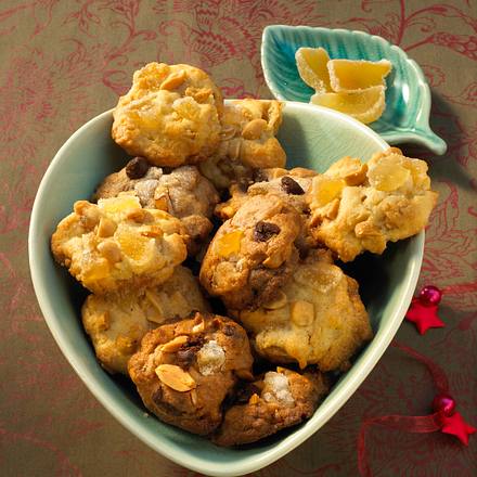 Ingwer- und Schoko-Cookies Rezept Ingwer- und Schoko-Cookies Rezept