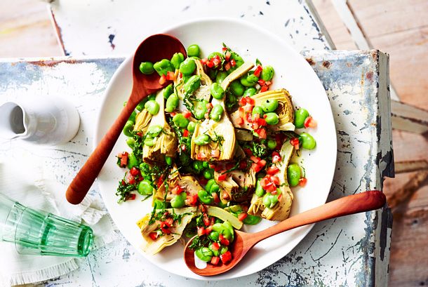 Insalata di Carciofi e Fave Rezept