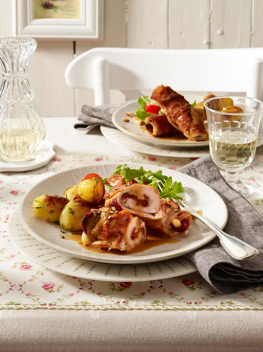 Involtini zu Rosmarinkartoffeln Rezept Involtini zu Rosmarinkartoffeln Rezept
