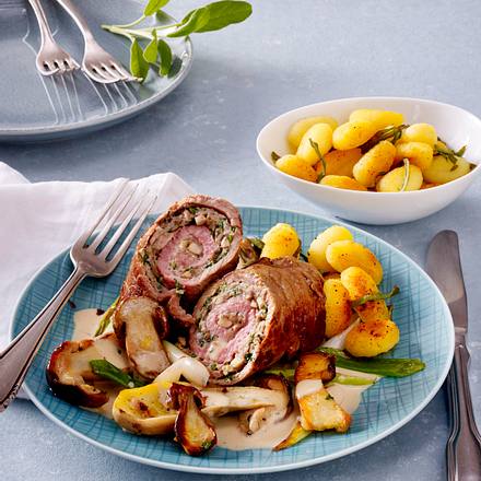 Involtini zu Steinpilz-Rahm Rezept