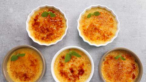 Creme-Brulee-Schälchen Kleine Förmchen für heiße Desserts