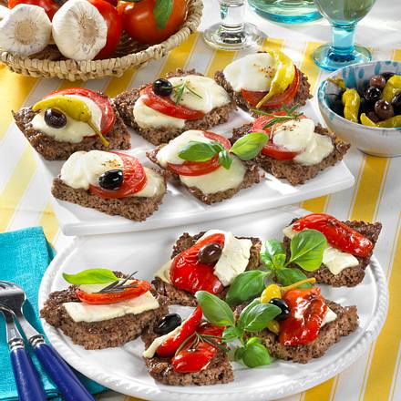 Italienisch-Griechische Hack-Quiche Rezept