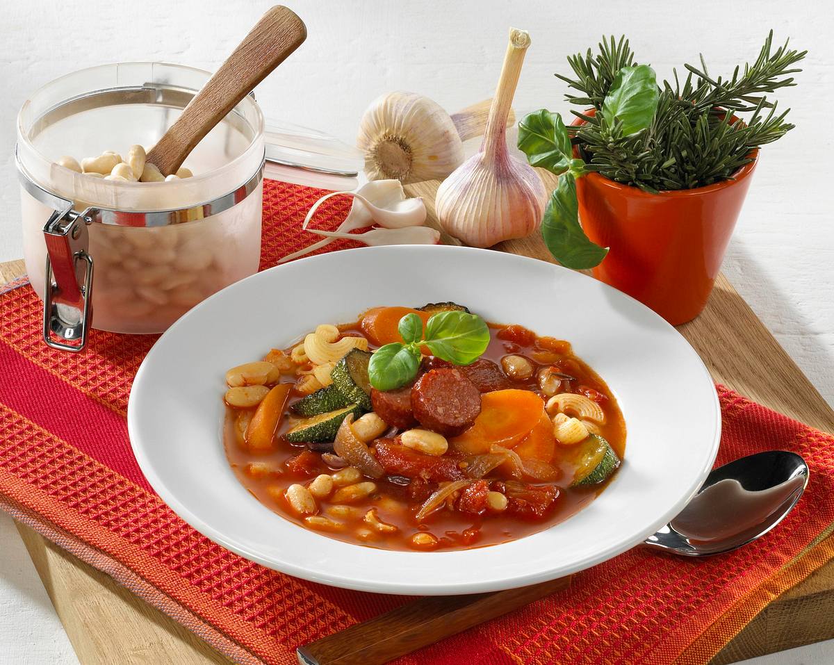 Italienische Bohnensuppe Rezept