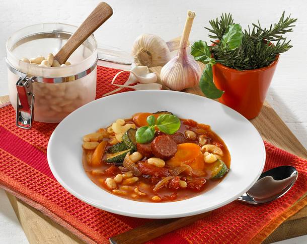 Italienische Bohnensuppe Rezept Italienische Bohnensuppe Rezept