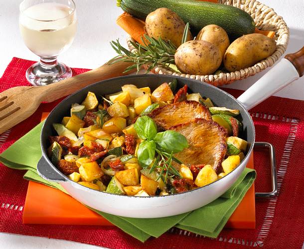 Italienische Kartoffelpfanne Rezept Italienische Kartoffelpfanne Rezept