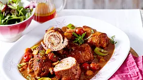 Italienische Schweineröllchen mit Bandnudeln Rezept - Foto: LECKER @ Bauer Media Group Italienische Schweineröllchen mit Bandnudeln Rezept - Foto: LECKER @ Bauer Media Group