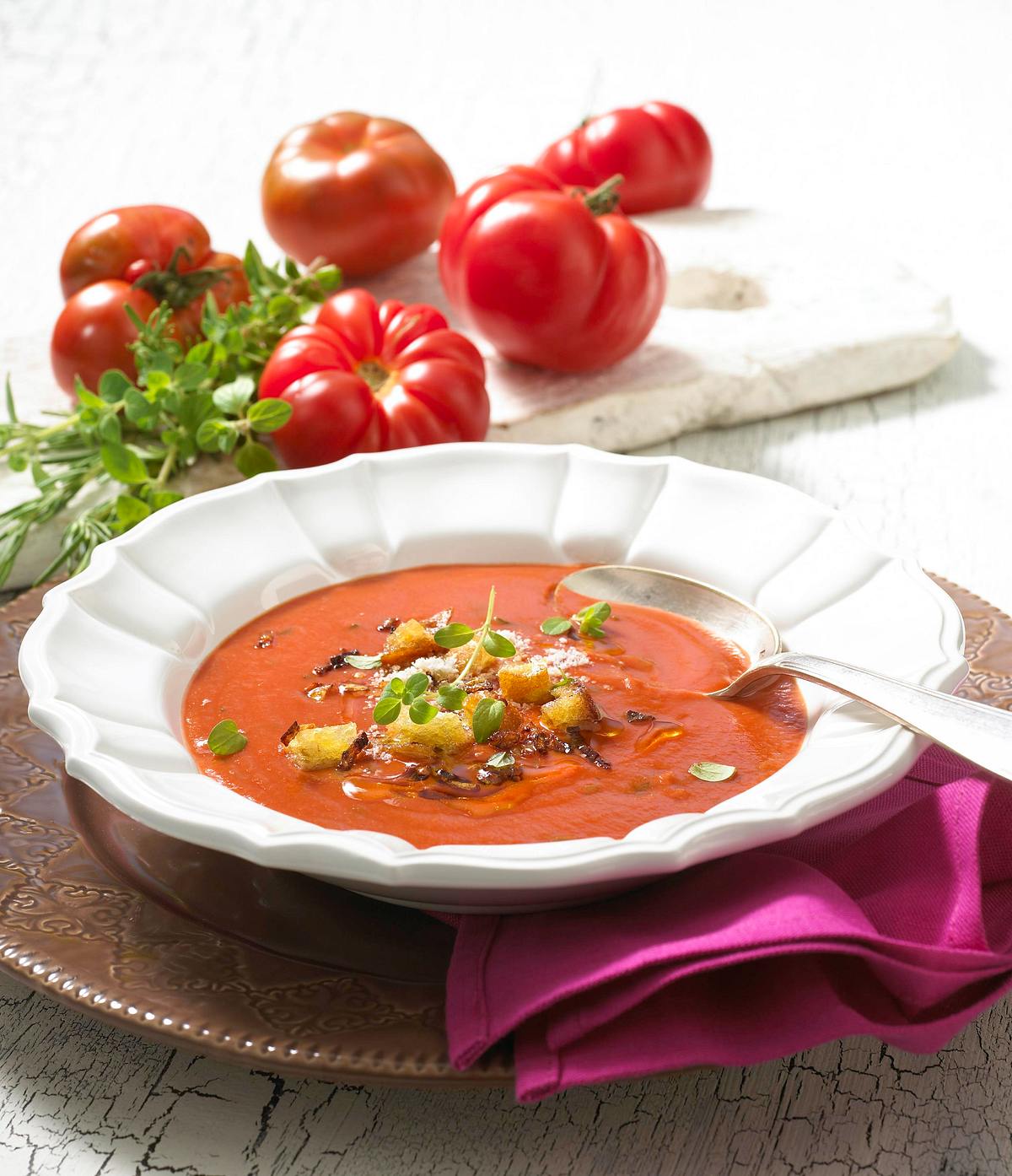 Italienische Tomatensuppe Rezept