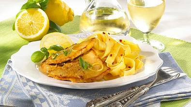 Italienische Zitronenschnitzel Rezept - Foto: LECKER @ Bauer Media Group