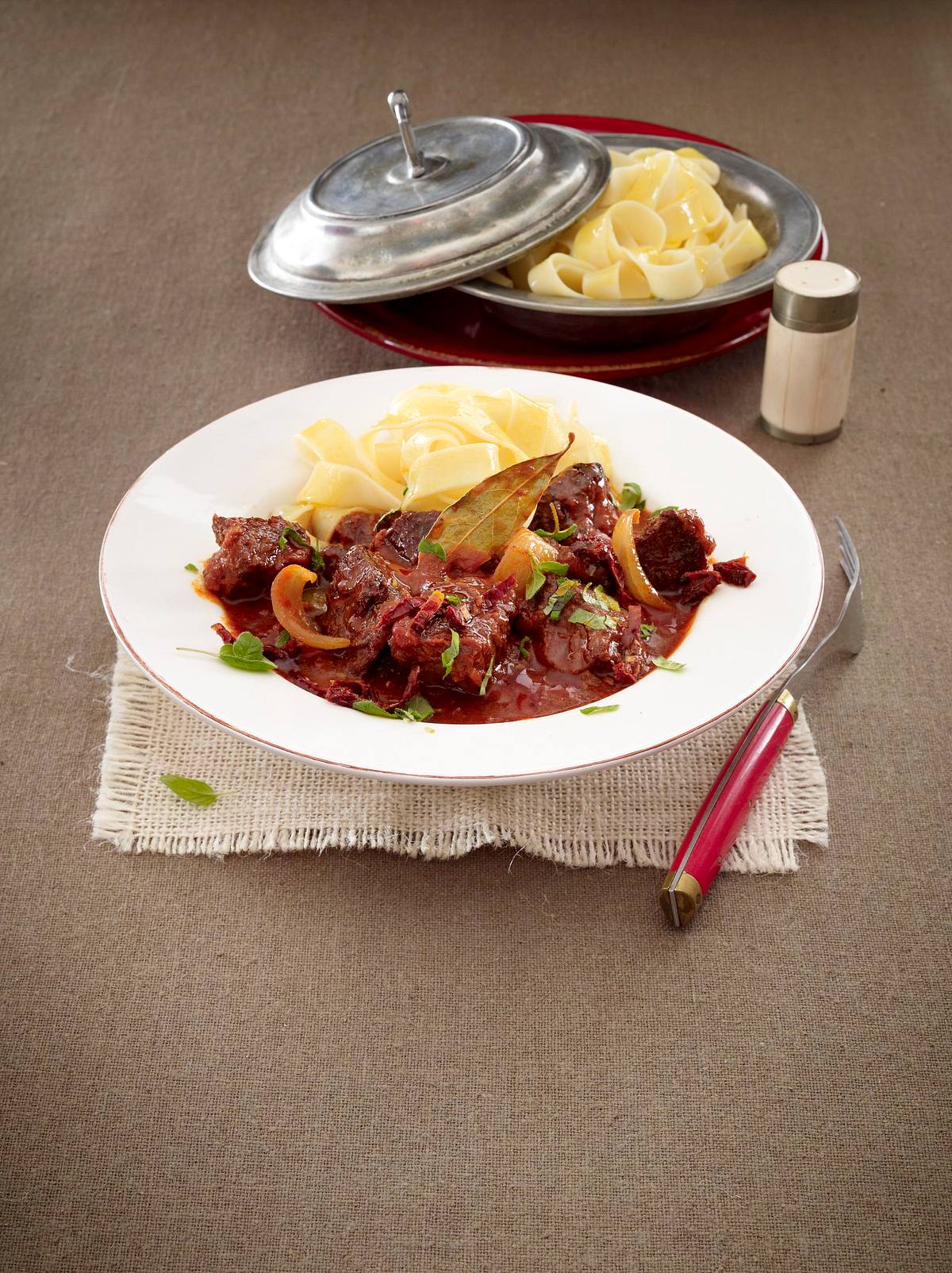 Italienisches Rindergulasch Rezept