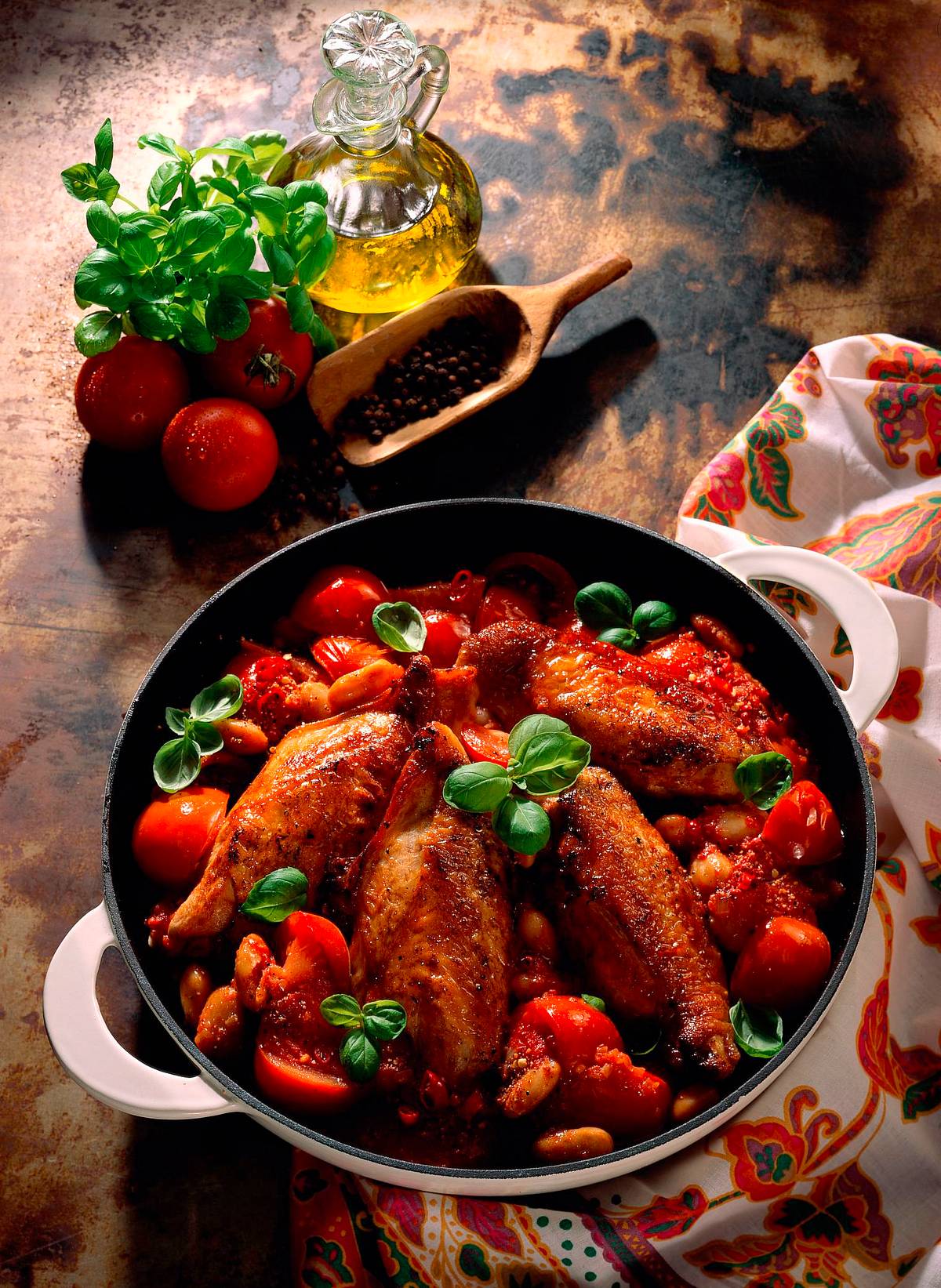 Italienisches Tomatenhuhn Rezept