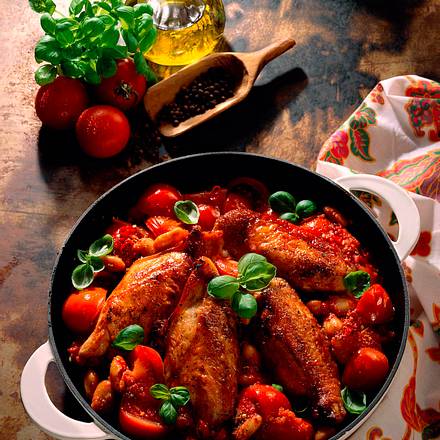 Italienisches Tomatenhuhn Rezept