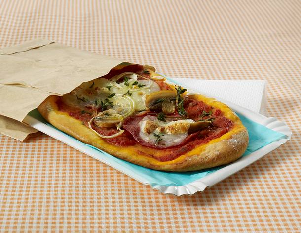 Italo-Pizza-Stange Rezept Italo-Pizza-Stange Rezept