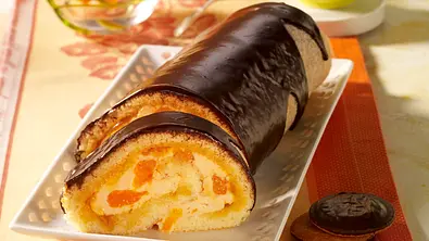 Jaffa Cake-Rolle Rezept - Foto: LECKER @ Bauer Media Group