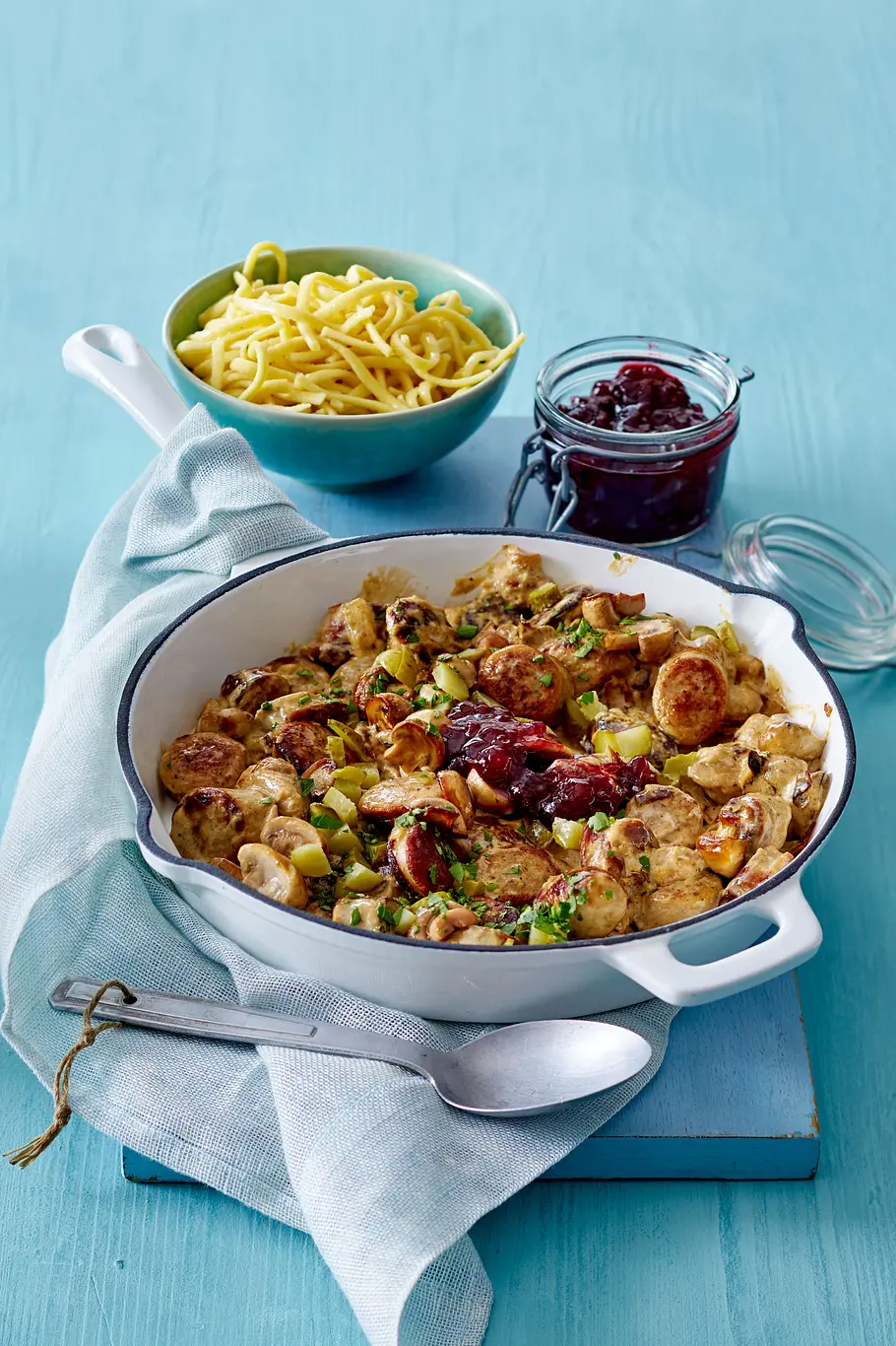 Jäger-Pfanne Rezept Jäger-Pfanne Rezept