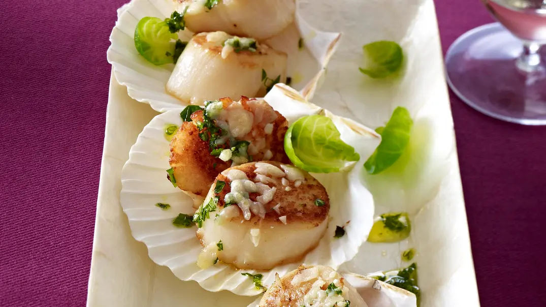 Jakobsmuschel mit Parmesan Rezept - Foto: LECKER @ Bauer Media Group Jakobsmuschel mit Parmesan Rezept - Foto: LECKER @ Bauer Media Group