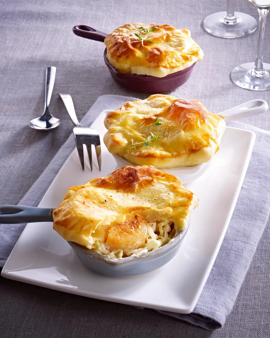 Jakobsmuschel-Pfännchen Rezept Jakobsmuschel-Pfännchen Rezept