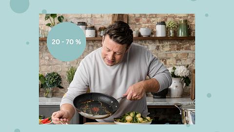 Jamie Oliver Pfanneset Sale - Foto: Amazon/LECKER.de