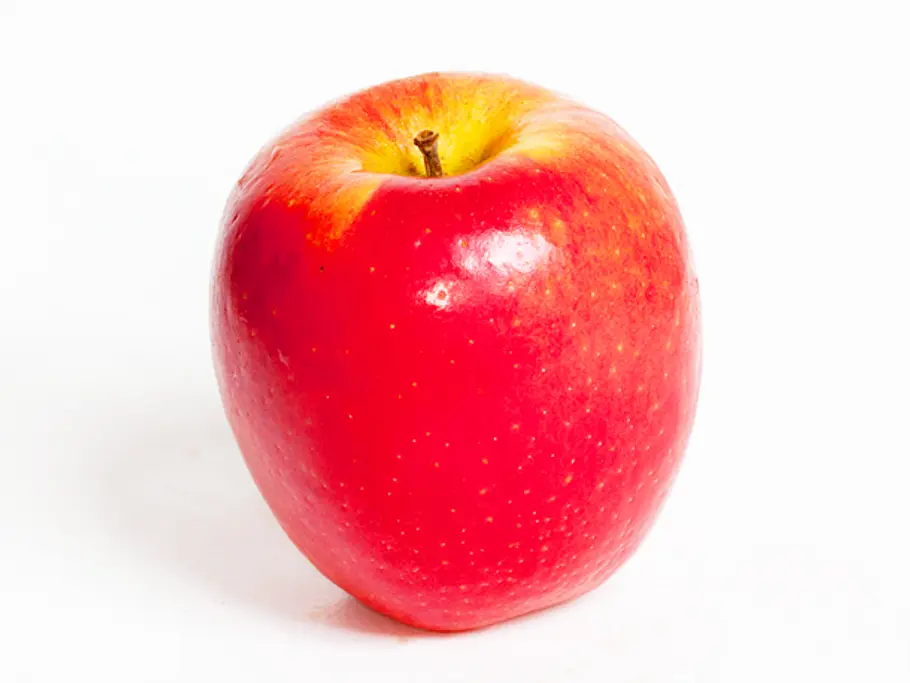 Wellant Apfel mit einem angeschnitten Stück.