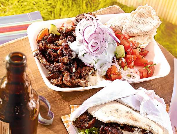 Jimmy eat Gyros feat. Tsatsiki Rezept Jimmy eat Gyros feat. Tsatsiki Rezept