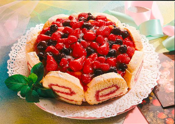 Joghurt-Früchte-Torte Rezept Joghurt-Früchte-Torte Rezept