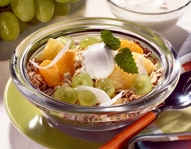Joghurt-Trauben-Müsli Rezept Joghurt-Trauben-Müsli Rezept