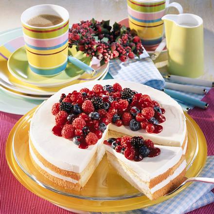 Joghurt-Waldbeer-Torte Rezept Joghurt-Waldbeer-Torte Rezept