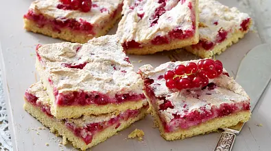 Johannisbeer-Baiser-Kuchen Rezept - Foto: LECKER @ Bauer Media Group