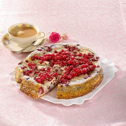 Johannisbeer-Mohn-Käsekuchen Rezept Johannisbeer-Mohn-Käsekuchen Rezept