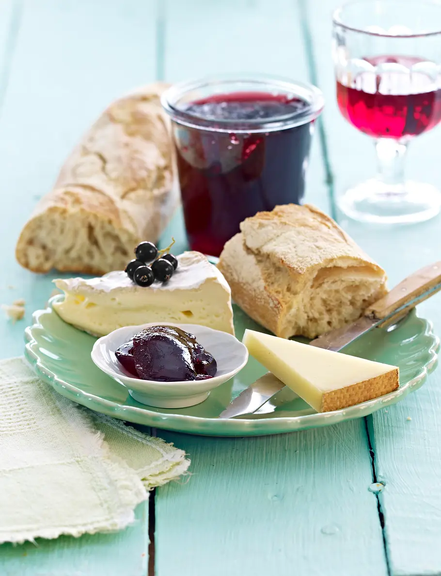 Johannisbeer-Rotwein-Gelee Rezept