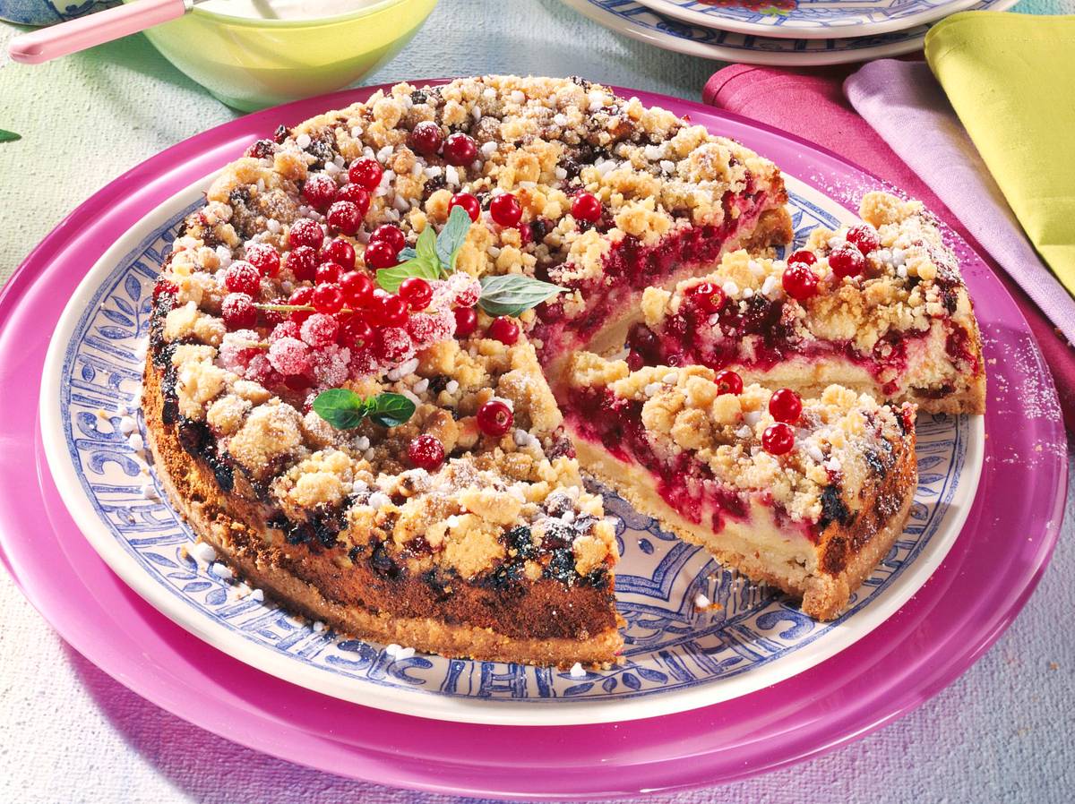 Johannisbeer-Streusel-Kuchen Rezept