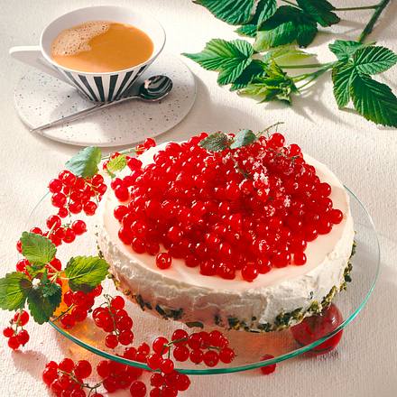 Johannisbeer-Zitronen-Joghurt-Torte Rezept Johannisbeer-Zitronen-Joghurt-Torte Rezept