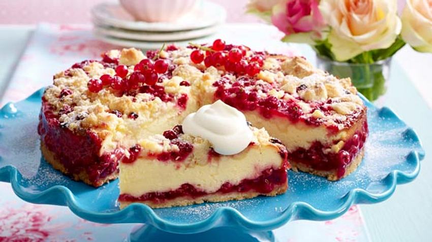 Johannisbeerkuchen mit Quark Rezept - Foto: House of Food / Bauer Food Experts KG