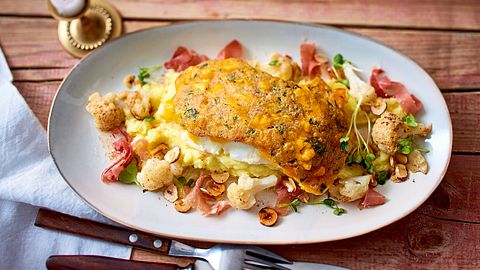 Kabeljau mit Cheddarkruste Rezept - Foto: House of Food / Bauer Food Experts KG