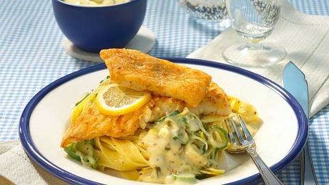 Kabeljau mit Porree-Nudeln Rezept - Foto: Först, Thomas