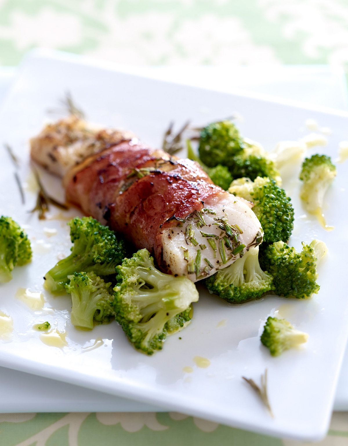 Kabeljau-Schinken-Päckchen mit Brokkoli Rezept