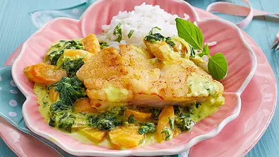 Kabeljaufilet mit Currygemüse Rezept - Foto: LECKER @ Bauer Media Group