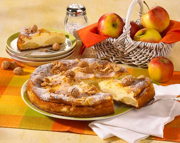 Käse-Apfelkuchen Rezept Käse-Apfelkuchen Rezept