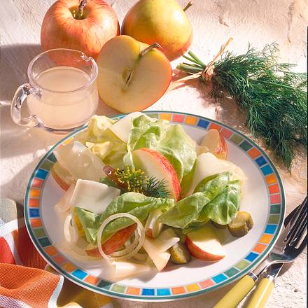 Käse-Apfelsalat Rezept Käse-Apfelsalat Rezept