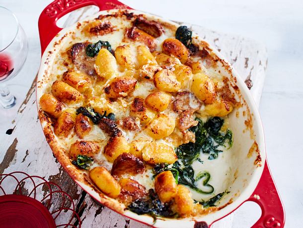 Käse küsst Käse im Gnocchigröstl Rezept Käse küsst Käse im Gnocchigröstl Rezept