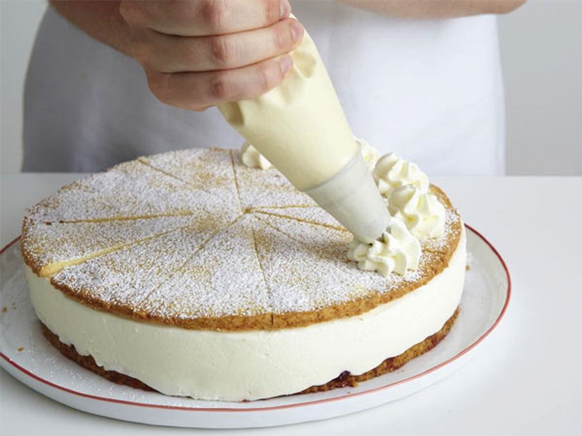 Käse-Sahne-Torte - Schritt 7: